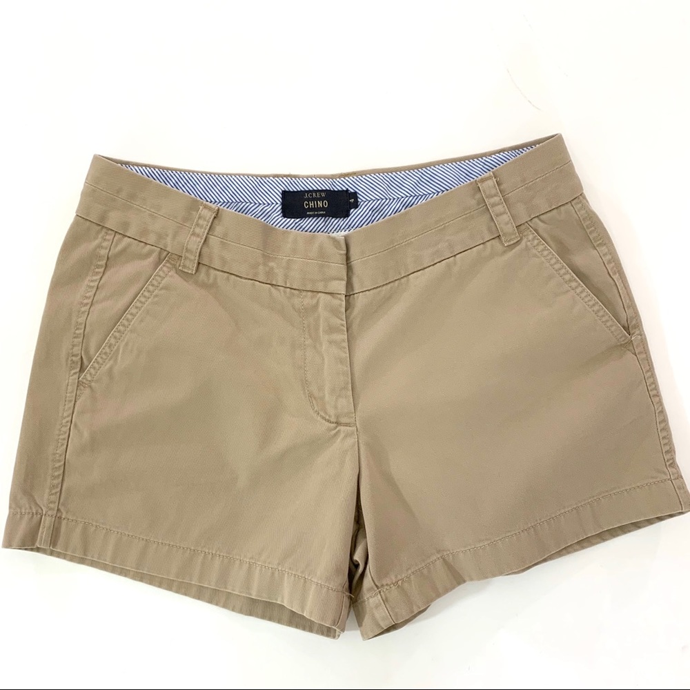 J.Crew Chino Shorts Tan Size 4